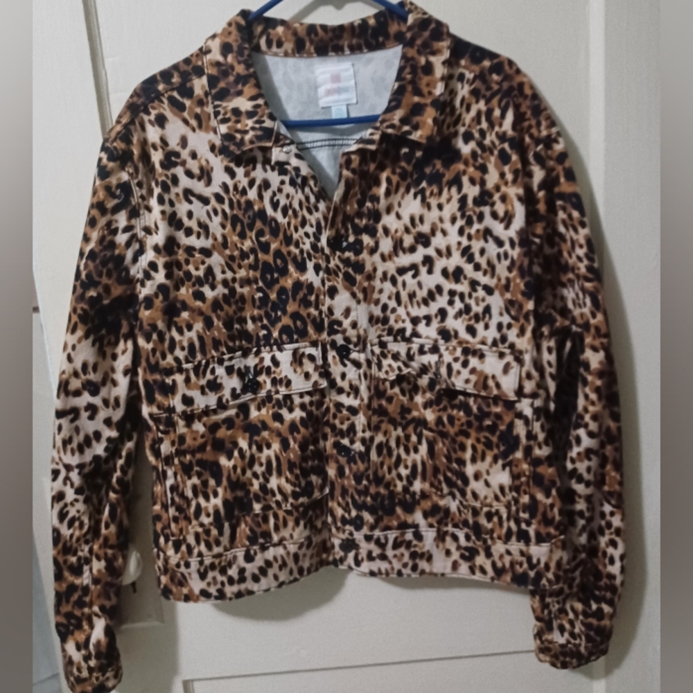 LuLaRoe Leopard Print Jacket - image 6